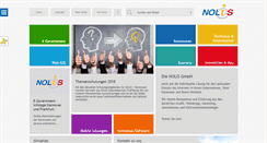 Desktop Screenshot of nolis.de